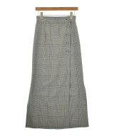 THREE SQUARE（スリースクエア）ロング・マキシ丈スカート 緑 サイズ:-(M位) レディース/2200661712993