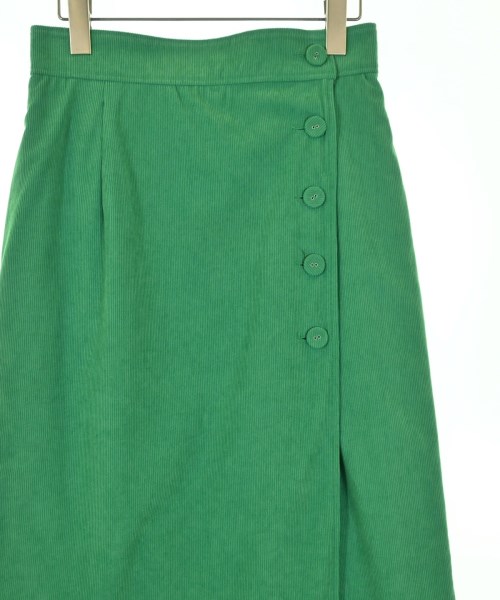 THREE SQUARE（スリースクエア）ロング・マキシ丈スカート 緑 サイズ:-(M位) レディース/2200661713037