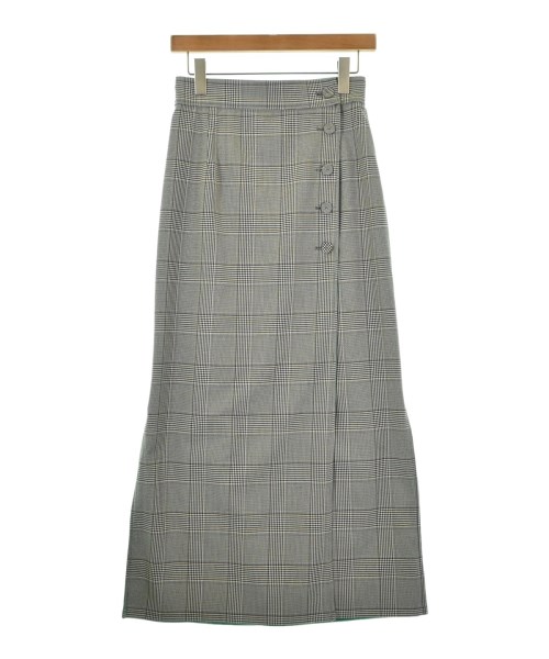 THREE SQUARE（スリースクエア）ロング・マキシ丈スカート 緑 サイズ:-(M位) レディース/2200661713167