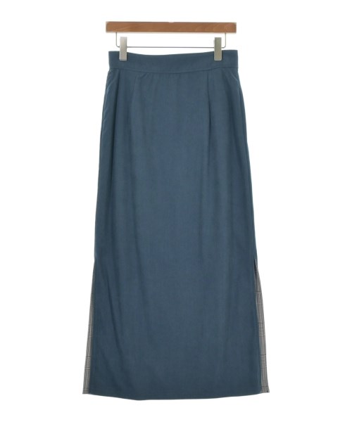 THREE SQUARE（スリースクエア）ロング・マキシ丈スカート 青 サイズ:-(M位) レディース/2200661713174