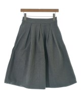 THREE SQUARE（スリースクエア）ロング・マキシ丈スカート グレー サイズ:F レディース/2200661713471