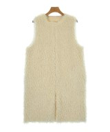 THREE SQUARE（スリースクエア）ベスト ベージュ サイズ:F レディース/2200661714683