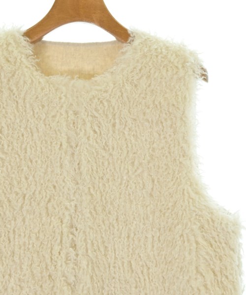 THREE SQUARE（スリースクエア）ベスト ベージュ サイズ:F レディース/2200661714737