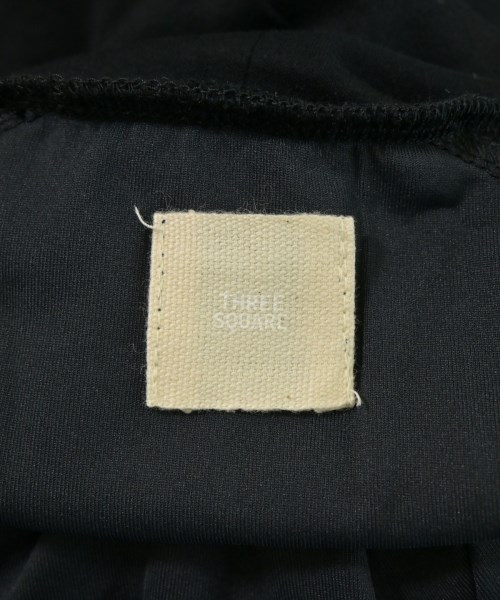 THREE SQUARE（スリースクエア）Tシャツ・カットソー 黒 サイズ:F レディース/2200661716441