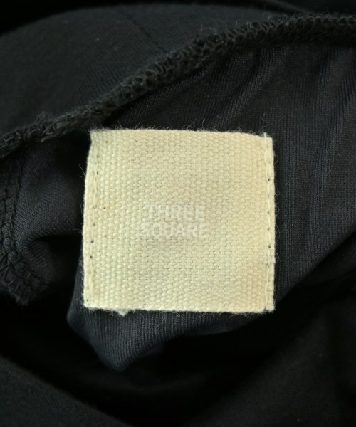 THREE SQUARE（スリースクエア）Tシャツ・カットソー 黒 サイズ:F レディース/2200661716526