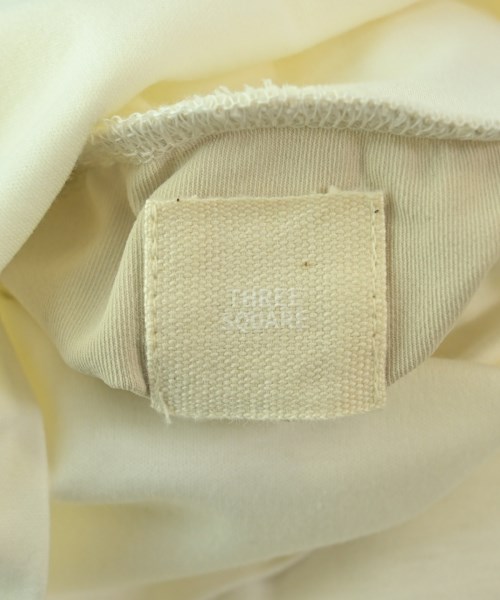 THREE SQUARE（スリースクエア）Tシャツ・カットソー 白 サイズ:F レディース/2200661716595