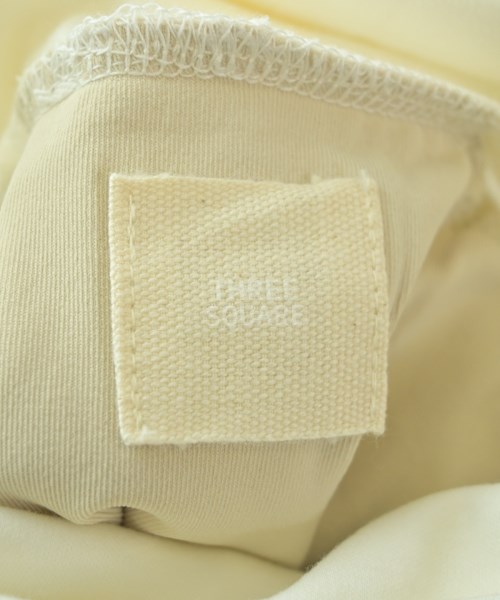 THREE SQUARE（スリースクエア）Tシャツ・カットソー 白 サイズ:F レディース/2200661716762