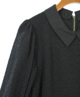 THREE SQUARE（スリースクエア）ブラウス 黒 サイズ:F レディース/2200661717073