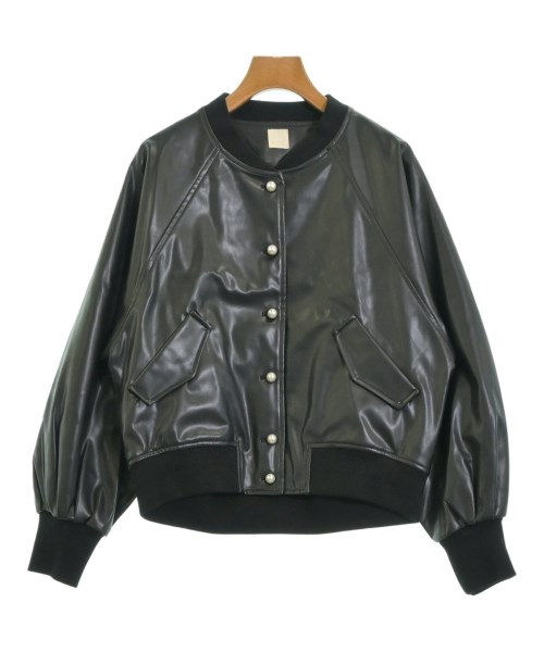 THREE SQUARE(スリースクエア)スタジャン 黒 サイズ:F/2200661717264