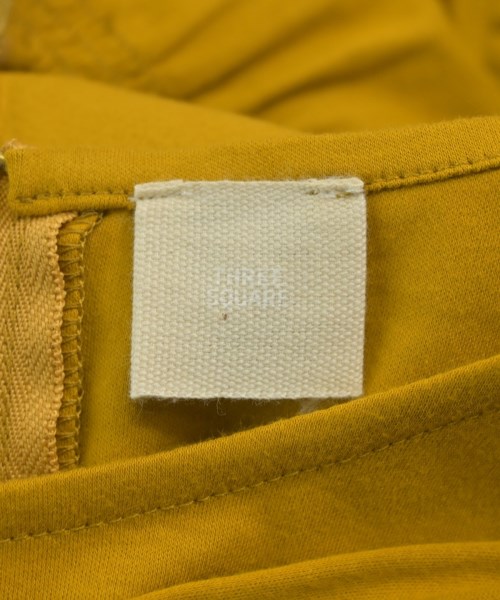 THREE SQUARE（スリースクエア）ワンピース 黄 サイズ:F レディース/2200661717394