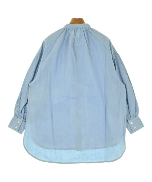 THREE SQUARE（スリースクエア）ブラウス 青 サイズ:F レディース/2200661717653