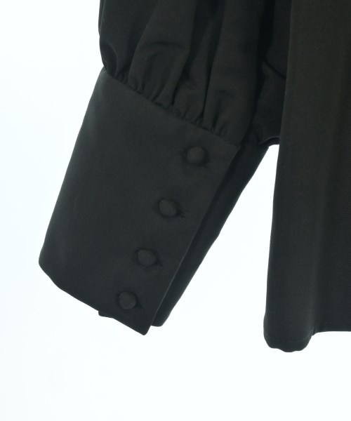 THREE SQUARE（スリースクエア）ブラウス 黒 サイズ:F レディース/2200661718063