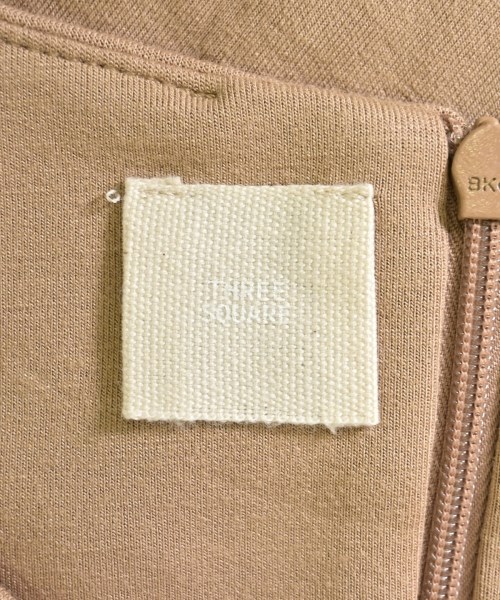 THREE SQUARE（スリースクエア）ブラウス ベージュ サイズ:F レディース/2200661718834