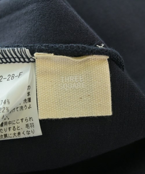 THREE SQUARE（スリースクエア）Tシャツ・カットソー 紺 サイズ:F レディース/2200661720158