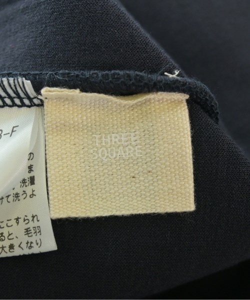 THREE SQUARE（スリースクエア）Tシャツ・カットソー 紺 サイズ:F レディース/2200661720219