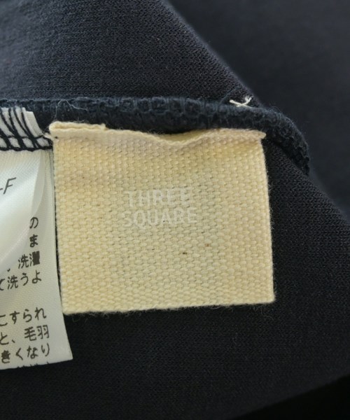 THREE SQUARE（スリースクエア）Tシャツ・カットソー 紺 サイズ:F レディース/2200661720233
