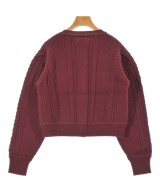 THREE SQUARE（スリースクエア）カーディガン 赤 サイズ:F レディース/2200661720639