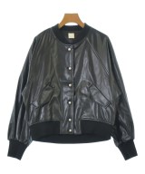 THREE SQUARE（スリースクエア）スタジャン 黒 サイズ:F レディース/2200661720721