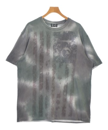 THUG CLUB グレー 長袖カットソー 刺繍ロゴ サイズ1 Thug Club（サグクラブ）Tシャツ・カットソー グレー サイズ:3(L位
