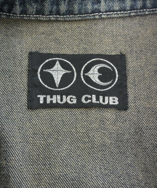 Thug Club（サグクラブ）デニムジャケット 紺 サイズ:3(L位) メンズ/2200697411044