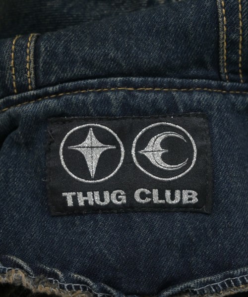 Thug Club（サグクラブ）デニムジャケット 紺 サイズ:1(S位) メンズ/2200698233027