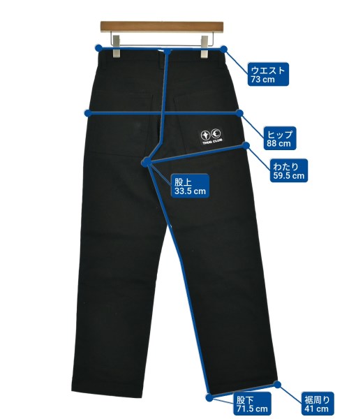 Thug Club（サグクラブ）デニムパンツ 黒 サイズ:S メンズ/2200658173011