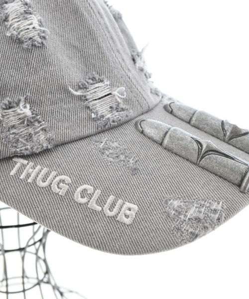 Thug Club（サグクラブ）キャップ グレー サイズ:- メンズ/2200713430011