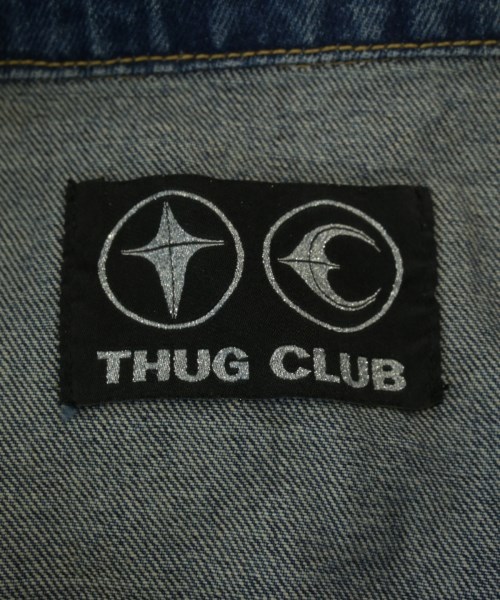 Thug Club（サグクラブ）デニムジャケット 青 サイズ:2(M位) メンズ/2200731679119