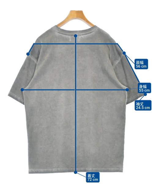 Thug Club（サグクラブ）Tシャツ・カットソー グレー サイズ:3(L位) メンズ/2200722088036