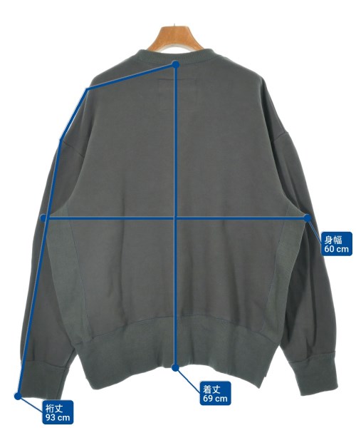 UNTRACE（アントレース）スウェット グレー サイズ:1(S位) メンズ/2200637922067