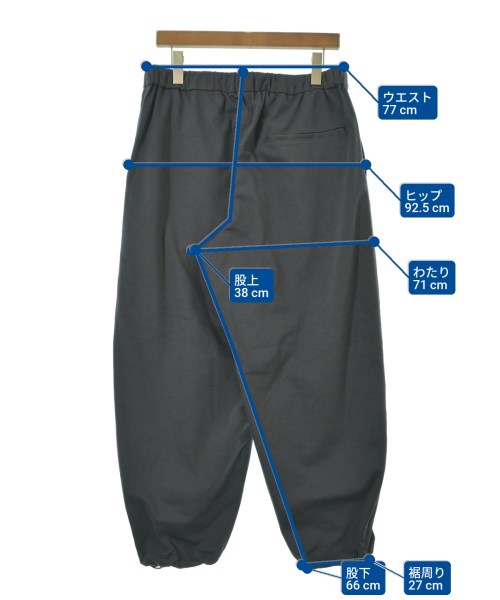 UNTRACE（アントレース）スウェットパンツ グレー サイズ:1(S位) メンズ/2200637922111