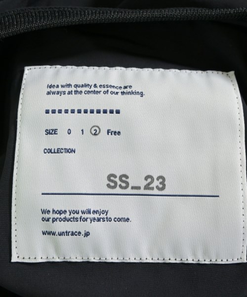 UNTRACE（アントレース）カジュアルシャツ 黒 サイズ:2(M位) メンズ/2200620249072