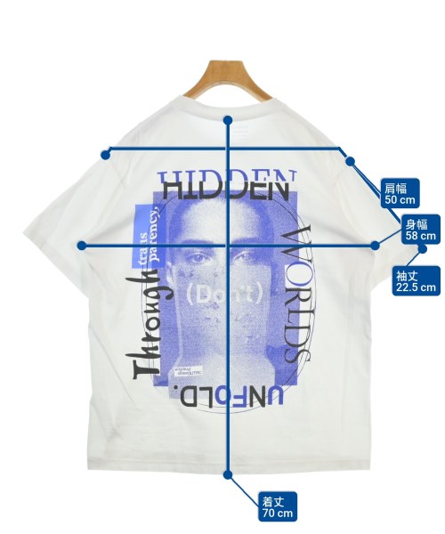 UNTRACE（アントレース）Tシャツ・カットソー 白 サイズ:1(M位) メンズ/2200674386020