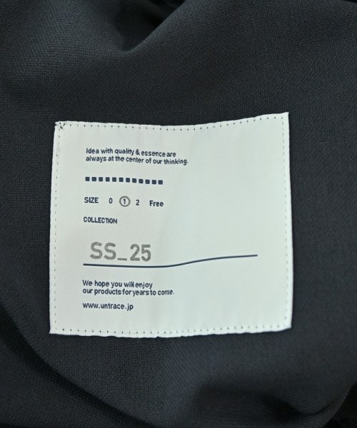 UNTRACE（アントレース）その他 紺 サイズ:1(S位) メンズ/2200677780030