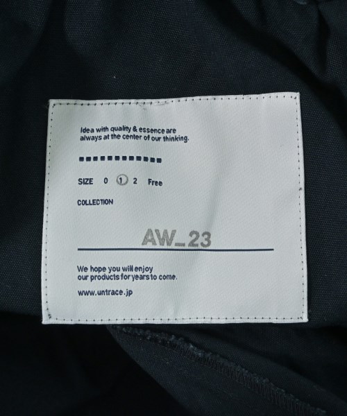 UNTRACE（アントレース）その他 紺 サイズ:1(S位) メンズ/2200653752068