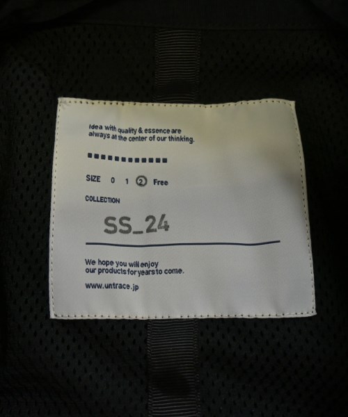 UNTRACE（アントレース）その他 黒 サイズ:2(M位) メンズ/2200661886052