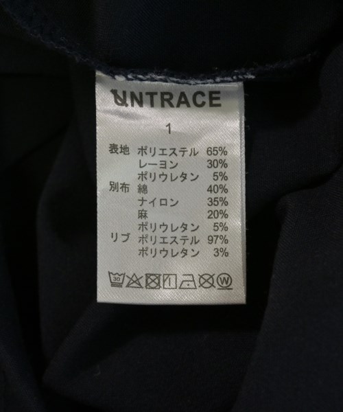UNTRACE（アントレース）Tシャツ・カットソー 紺 サイズ:1(S位) メンズ/2200721688060