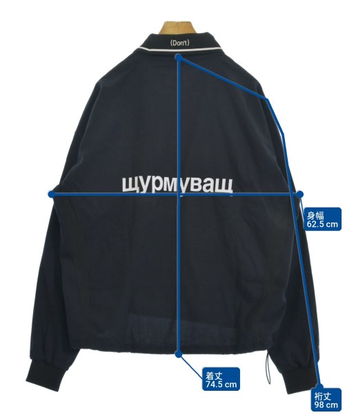 UNTRACE（アントレース）Tシャツ・カットソー 紺 サイズ:1(S位) メンズ/2200721688060