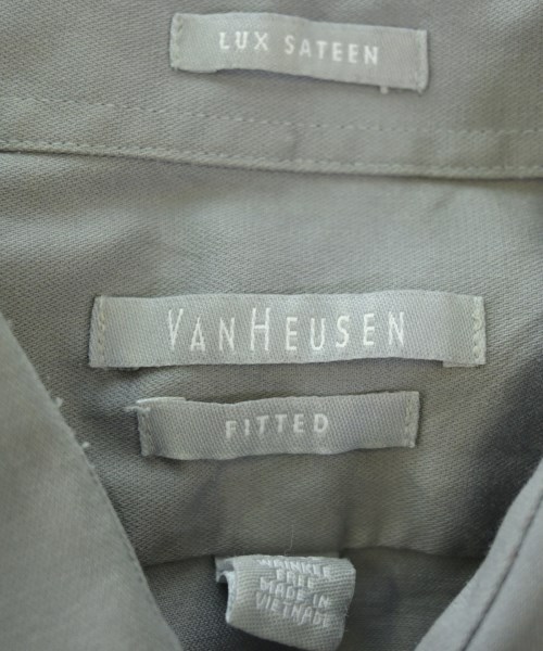 VAN HEUSEN（ヴァンヒューゼン）カジュアルシャツ グレー サイズ:15 1/2(M位) メンズ/2200673115034