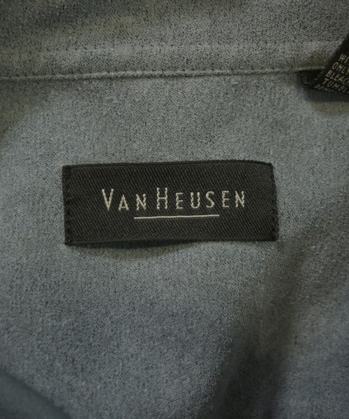 VAN HEUSEN（ヴァンヒューゼン）カジュアルシャツ 青 サイズ:L メンズ/2200652455038