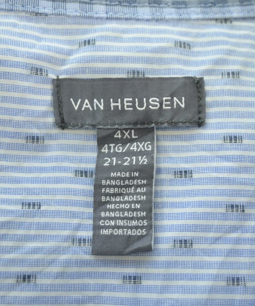 VAN HEUSEN（ヴァンヒューゼン）カジュアルシャツ 青 サイズ:4XL メンズ/2200663032013