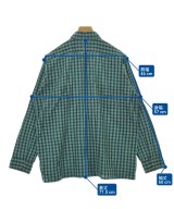 VAN HEUSEN（ヴァンヒューゼン）カジュアルシャツ 緑 サイズ:L メンズ/2200715399033