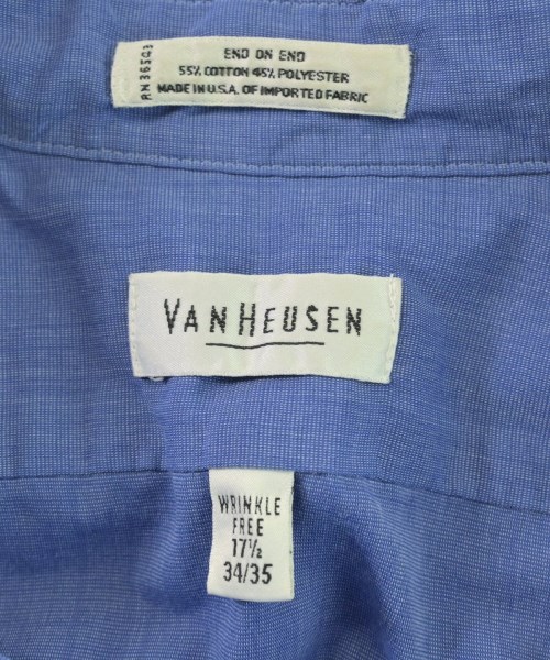 VAN HEUSEN（ヴァンヒューゼン）カジュアルシャツ 青 サイズ:17 1/2(XXL位) メンズ/2200728156012