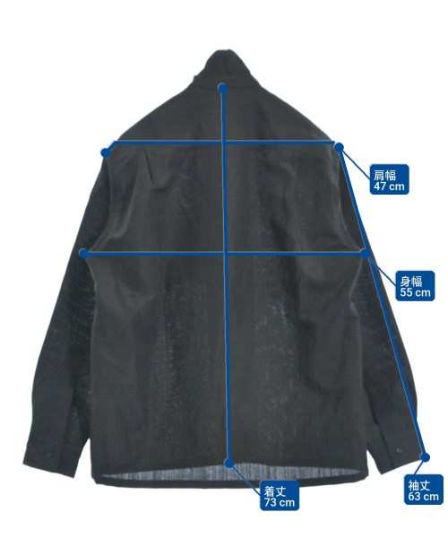 Vuja De（ヴジャデ）カジュアルシャツ 黒 サイズ:L メンズ/2200663359028