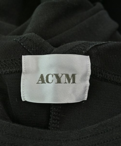ACYM（アシーム）ワンピース 黒 サイズ:F レディース/2200680360083