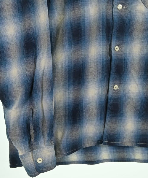 CAHLUMN（カウラム）カジュアルシャツ 青 サイズ:L メンズ/2200635232014