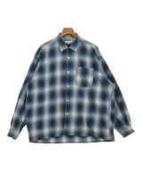 CAHLUMN（カウラム）カジュアルシャツ 青 サイズ:L メンズ/2200635232014