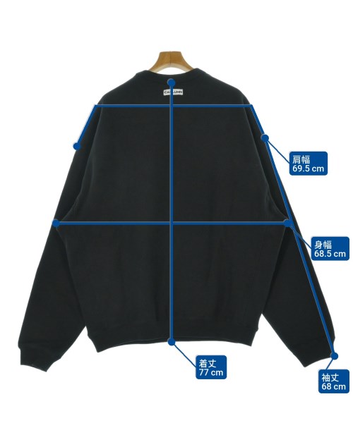 CAHLUMN（カウラム）スウェット 黒 サイズ:XXL メンズ/2200636026032