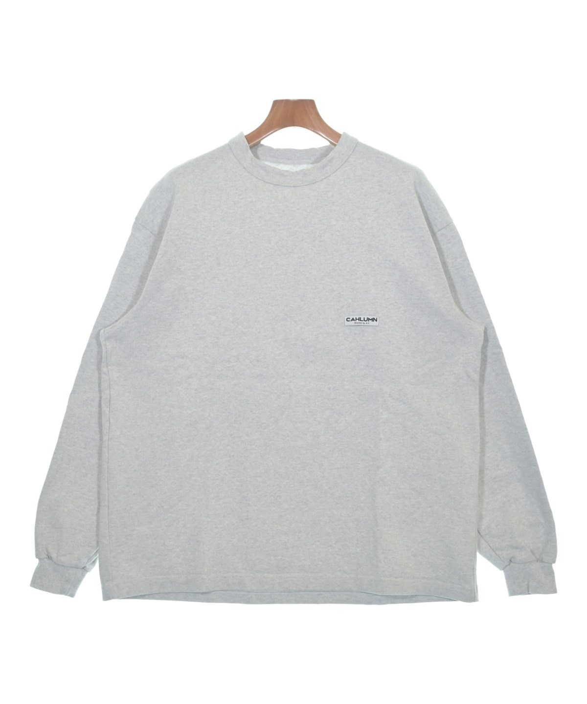 【定価69,300円】cahlumn カウラム カシミヤ クルーネック CAHLUMN（カウラム） tシャツ Cashmere Wool Sweatshirt/カシミヤ