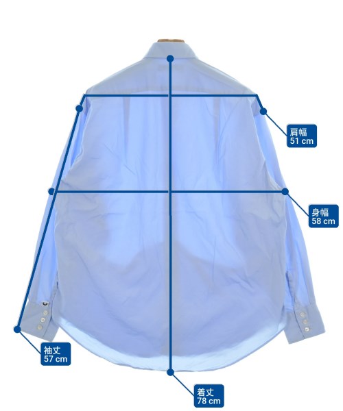 CAHLUMN（カウラム）カジュアルシャツ 青 サイズ:S メンズ/2200638552034